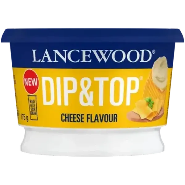 LANCEWOOD DIP&TOP Cheese Dip 175g