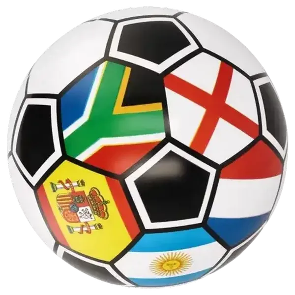 World Flags Plastic Ball 21cm