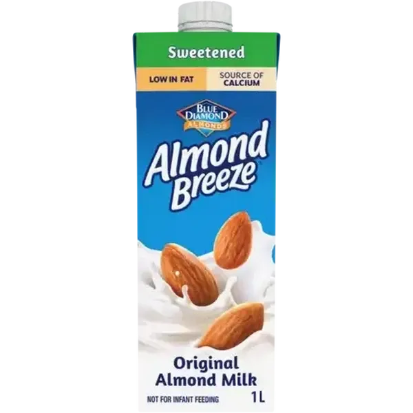 Almond Breeze Original Sweetened Almond Milk 1L