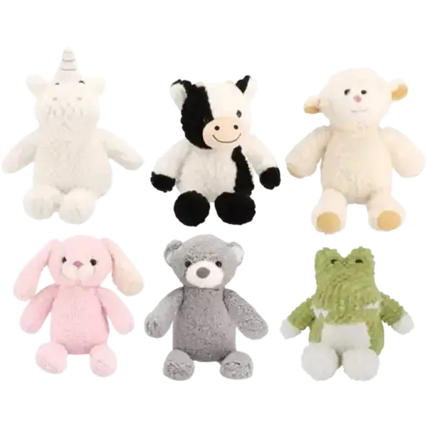Snuggle Up Plush Cute Animals Heat Pack Micro Warmers 13 x 35cm (Design May Vary)