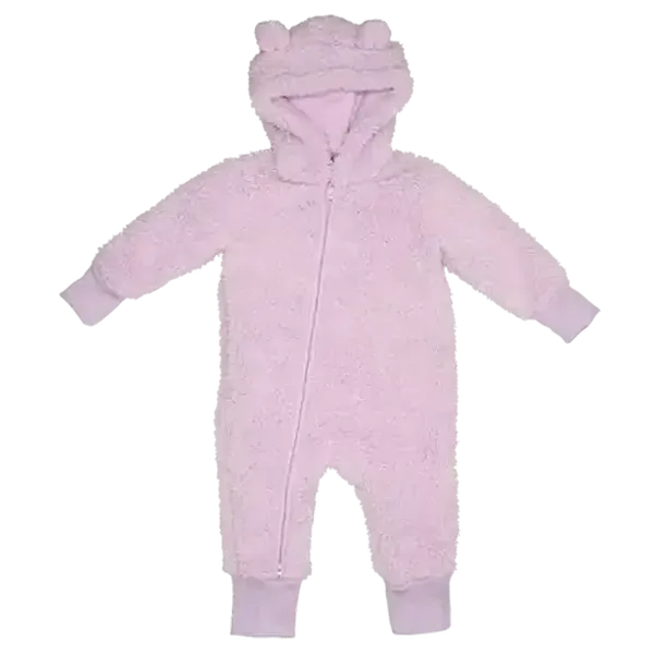 Jolly Tots Purple Sherpa Onesie 6 - 12 Months