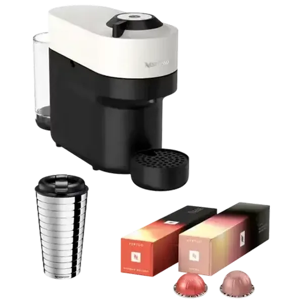 Nespresso Vertuo Pop White Festive Value Pack 1260W