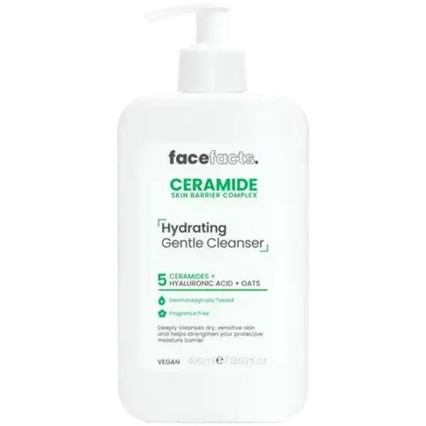 Face Facts Ceramide Hydrating Gentle Cleanser 400ml