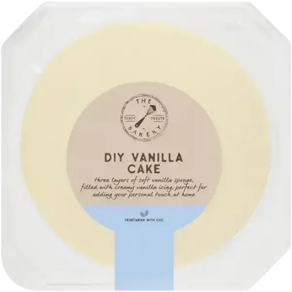 The Bakery DIY Vanilla Cake 18cm