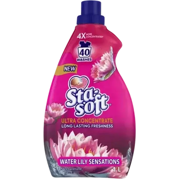 Sta-soft Ultra Concentrate Water Lily Sensations Fabric Conditioner 1L