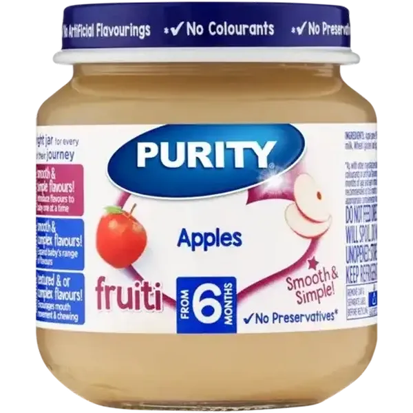PURITY From 6 Months Apple Fruiti 125ml
