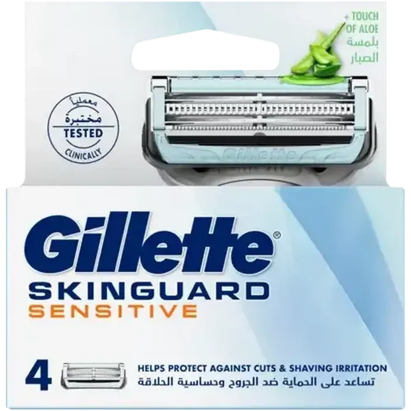 Gillette SkinGuard Sensitive Razor Blade Cartridges 4 Pack