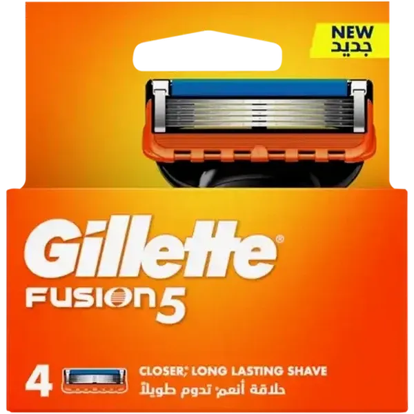 Gillette Fusion5 Razor Refill Cartridges 4 Pack