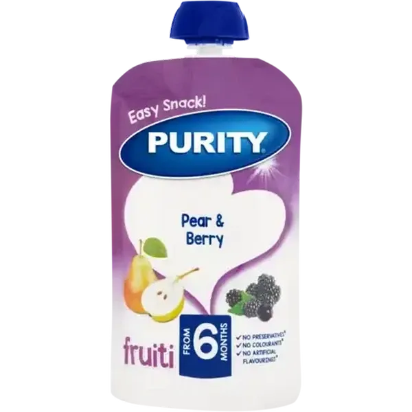 PURITY From 6 Months Pear & Berry Fruiti 110ml