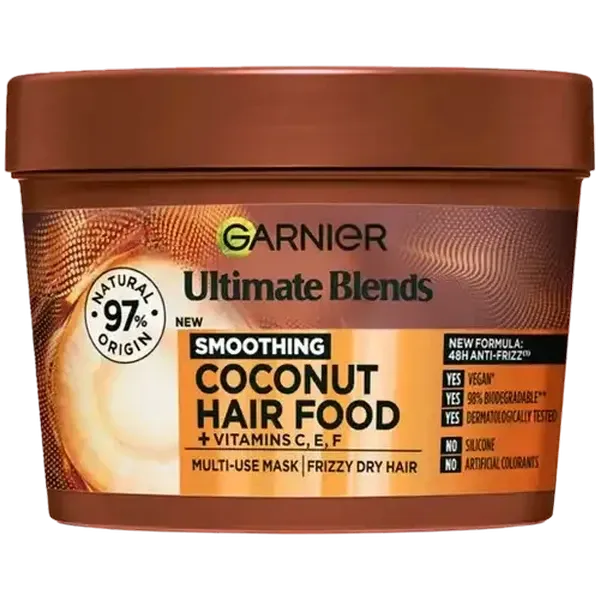 Garnier Fructis Smoothing Coconut Hair Food Multi-Use Mask 400ml