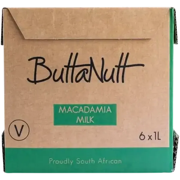 ButtaNutt Macadamia Milk 6 x 1L