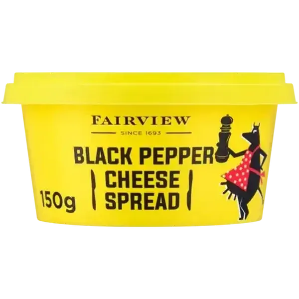 Fairview Black Pepper Cheese Spread 150g
