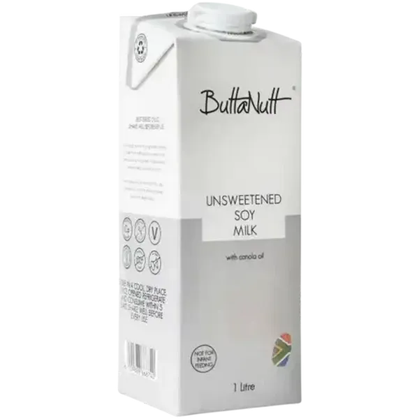 ButtaNutt Unsweetened Soy Milk 1L
