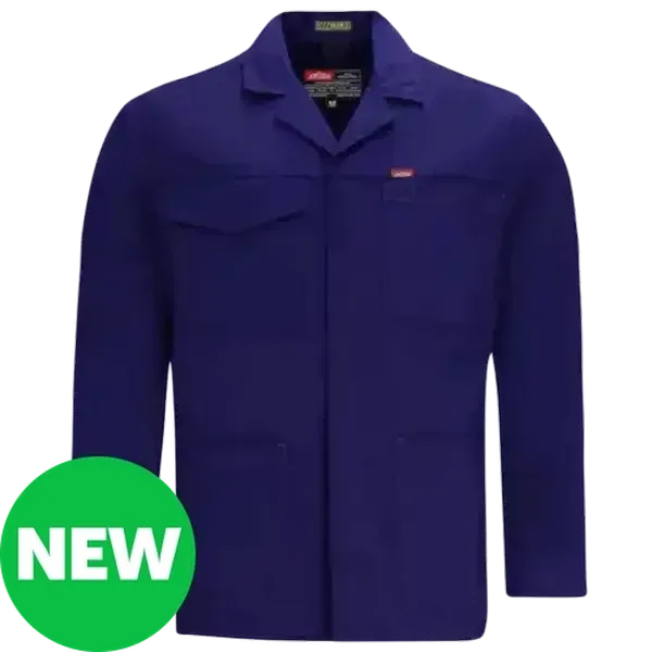 Jonsson Workwear Unisex Blue Versatex Work Jacket Medium