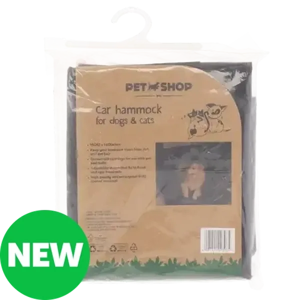 Petshop Black Car Pet Hammock