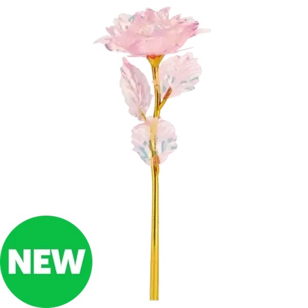 Galaxy Pink Foiled Rose
