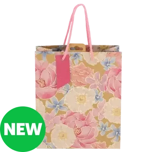 Gorgeous Flow Medium Mother's Day Foil Gift Bag