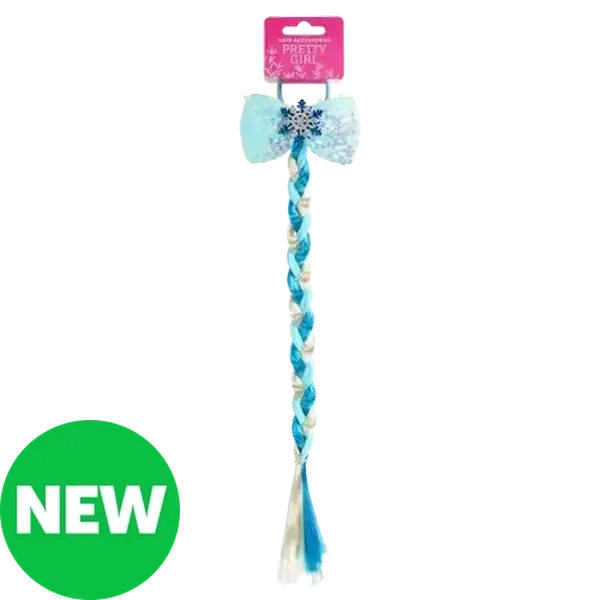 Pretty Girl Snowflake Hair Elastic