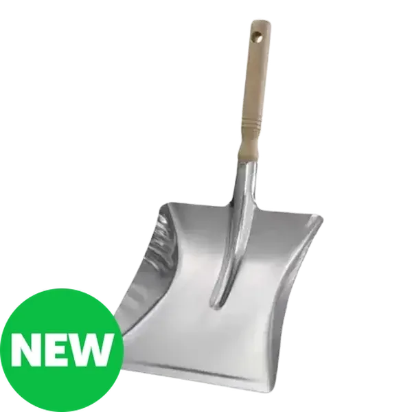 Leifheit Metal Dustpan with Wooden Handle