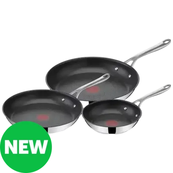Tefal Jamie Oliver Fry Pan Set 20cm, 24cm & 28cm