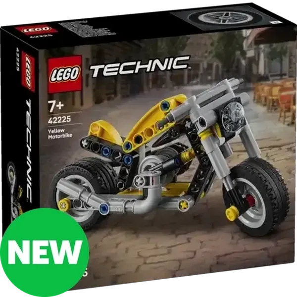 LEGO® Technic Yellow Motorcycle (42225)