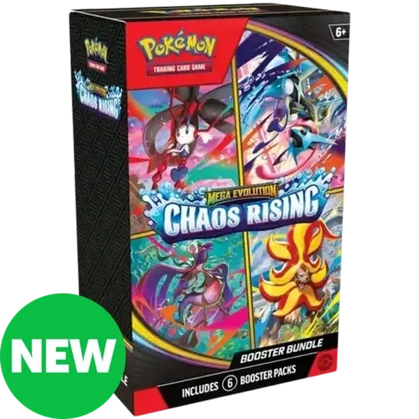 Pokémon TCG: Mega Evolution Chaos Rising Booster Bundle