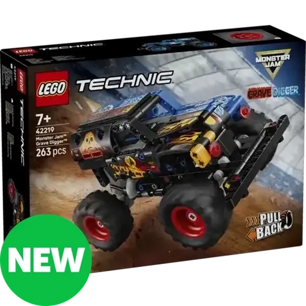 LEGO® Technic Monster Jam™ Grave Digger™ Fire and Ice (42219)