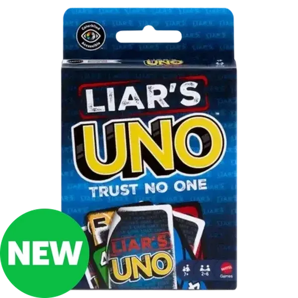 ​Mattel Games Liar’s UNO Card Game