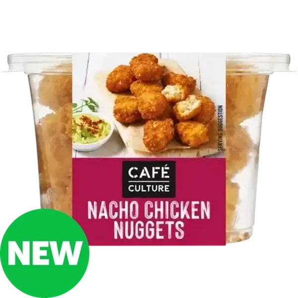 Café Culture Nacho Chicken Nuggets 250g