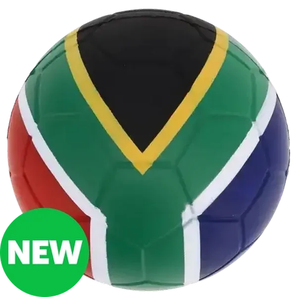South African Supporter Gear Flag Soccer Ball 12.5cm