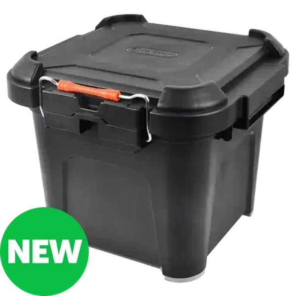 Tactix Heavy-Duty Stackable Storage Box 30L