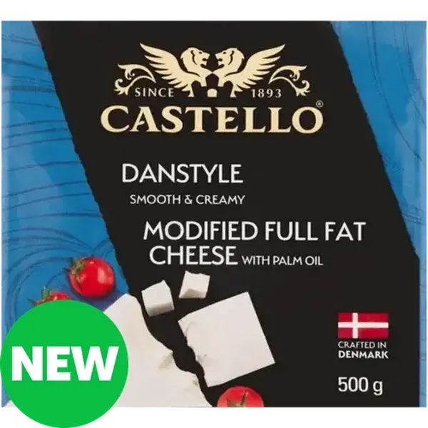 Castello Danstyle Modified Full Fat Cheese 500g
