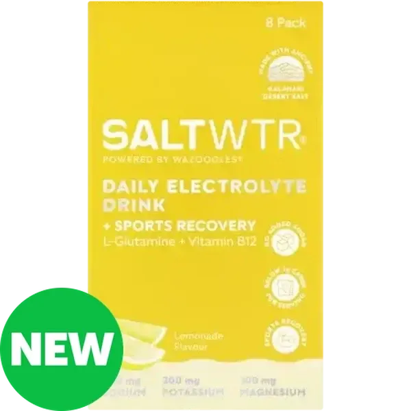 SaltWTR Lemonade Flavour Daily Electrolyte Drink 8 x 4.7g