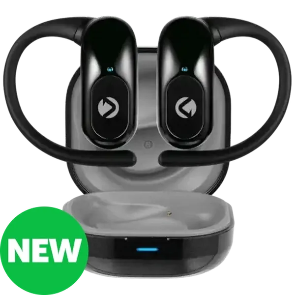 Volkano Black Sprint Series OWS Earphones