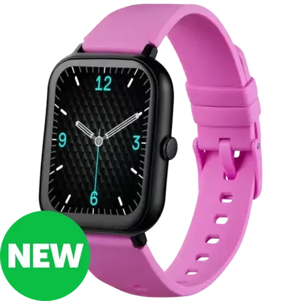 Volkano Chroma Series Smartwatch with Flamingo Pink Strap