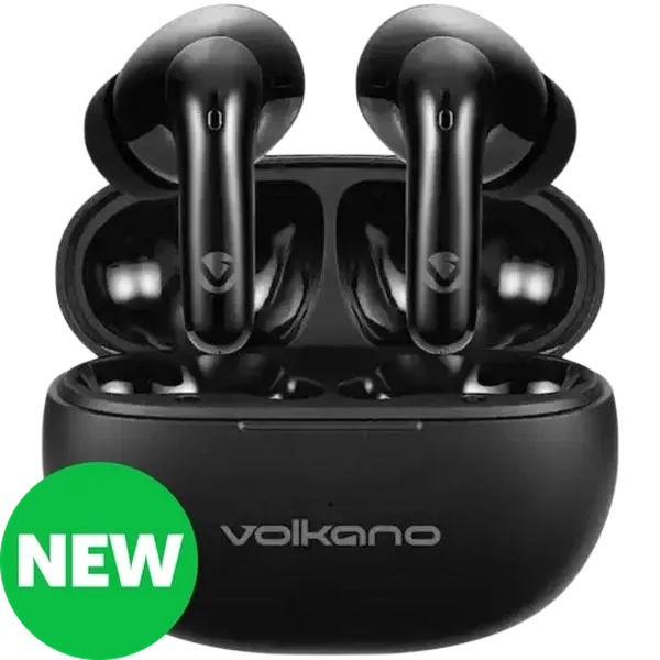 Volkano Black Soundshield TWS Earphones with ANC & ENC