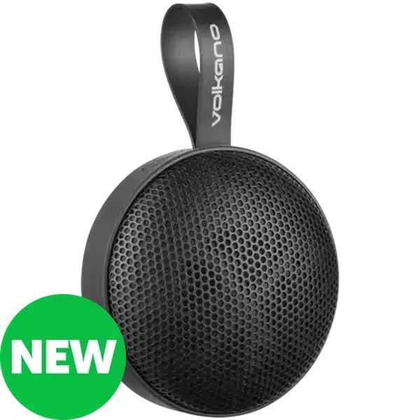 Volkano Black Flash Bluetooth Speaker