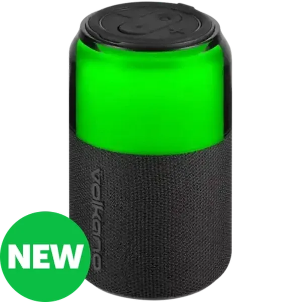 Volkano Black Neptune Bluetooth Wireless Speaker