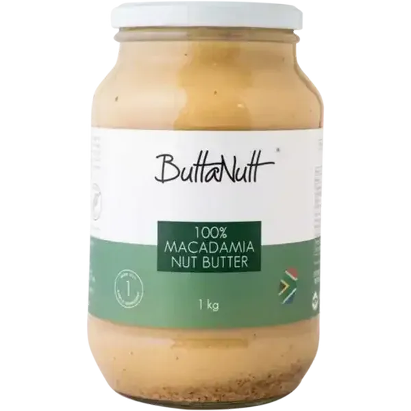 ButtaNutt 100% Macadamia Nut Butter 1kg