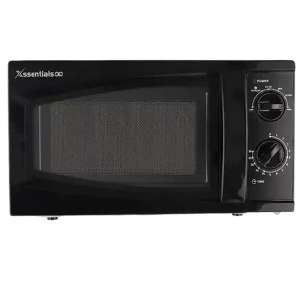 Xssentials Black Manual Microwave 20L