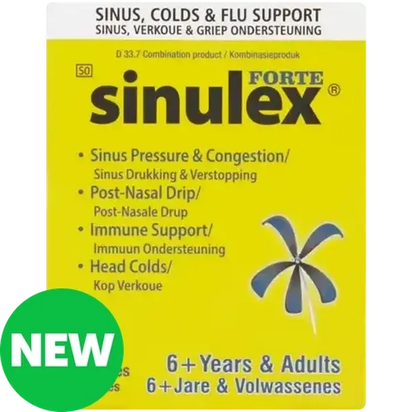 Sinulex Forte Sinus, Colds & Flu Support Capsules 30-Pack
