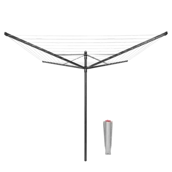 Brabantia Lift-O-Matic Anthracite Rotary Dryer 50cm