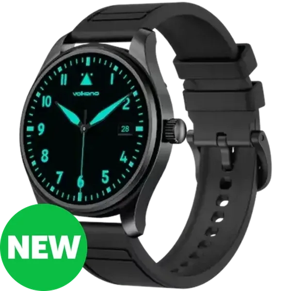 Volkano Black Eon Series Smartwatch