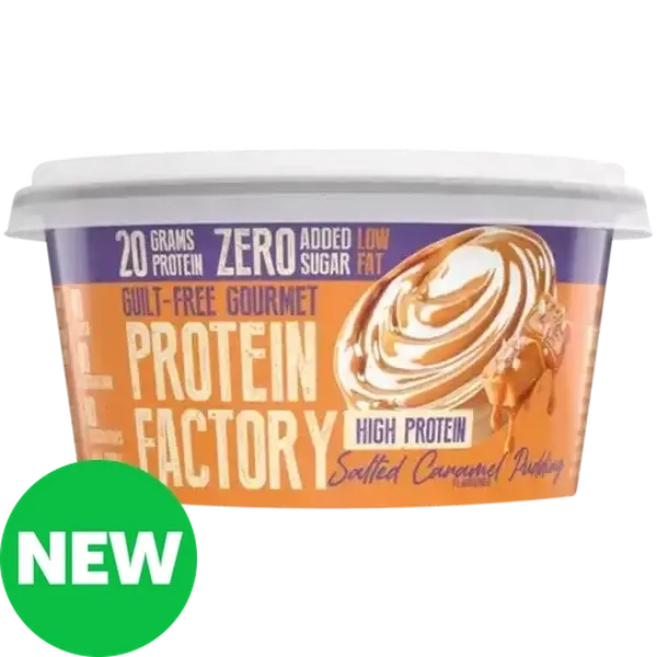 Protein Factory Salted Caramel Flavoured High Protein Pudding 200g
