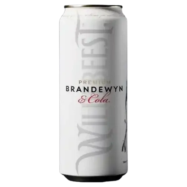 Wildebeest Premium Brandewyn & Cola Can 300ml