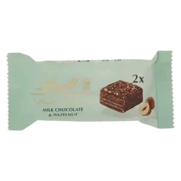 Lindt CHOCO WAFER Milk Chocolate & Hazelnut Wafers 30g