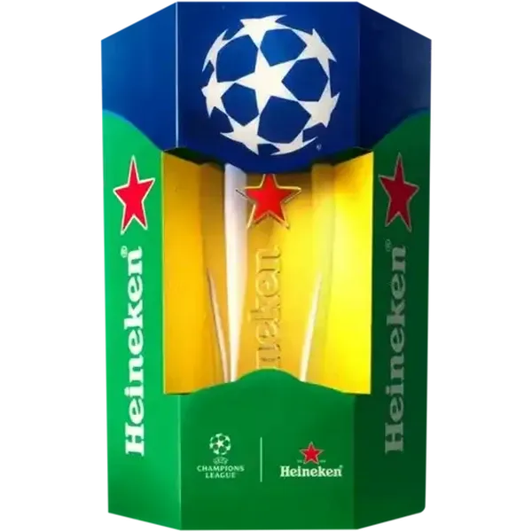 Heineken UEFA Champions League Special Edition Fan Pack Box 330ml