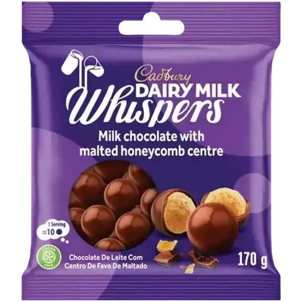Cadbury Dairy Milk Whispers 170g
