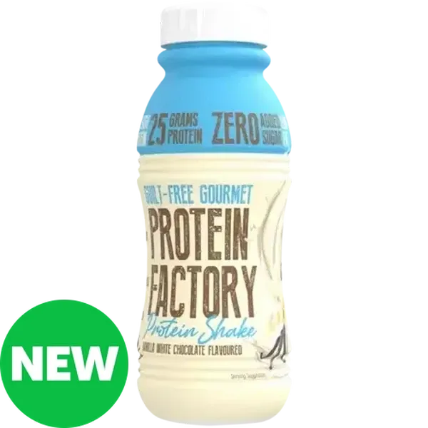 Protein Factory Vanilla White Chocolate Flavoured Protein Shake 300ml