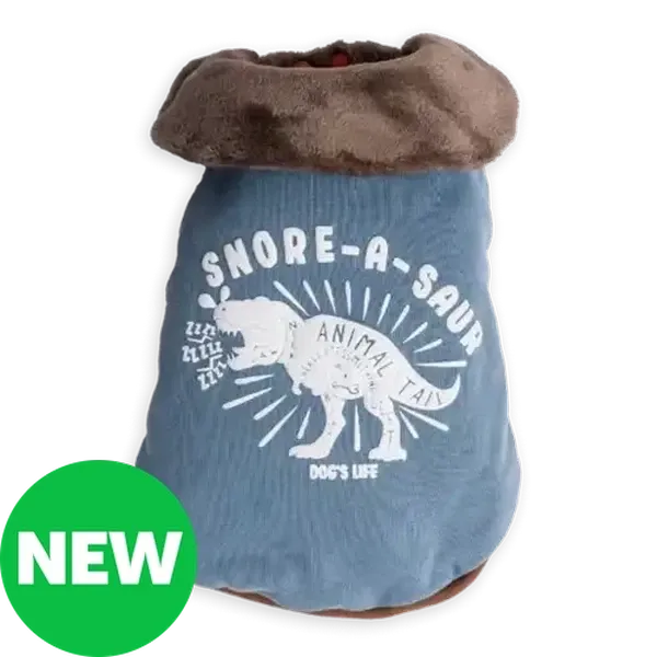 Dog's Life Blue Snore-A-Saur Pet Jacket 7XL